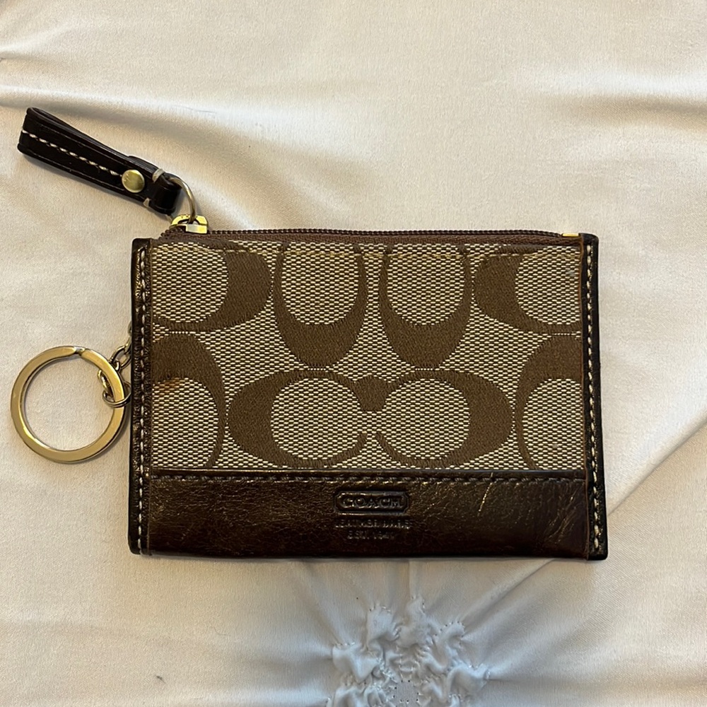 Coach card holder